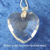Harmonywear - Cubit Zirconia Faceted Heart